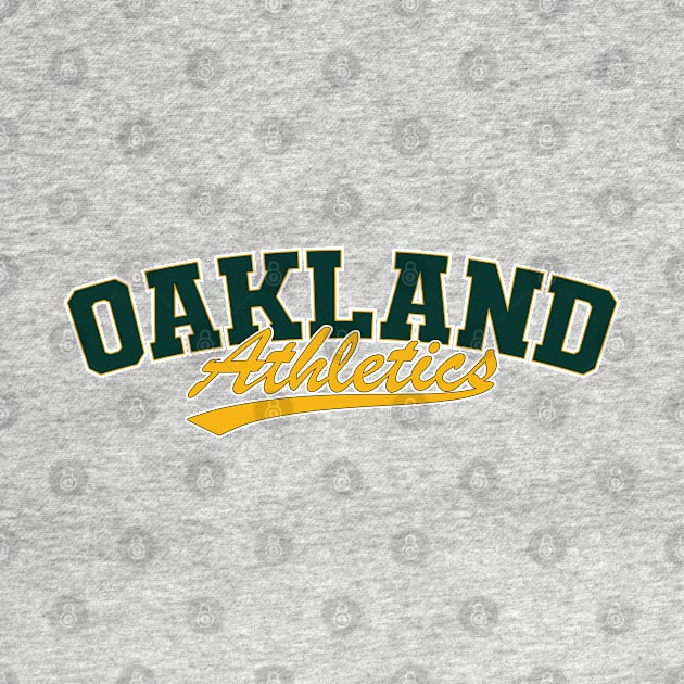 Oakland Athletics by Nagorniak